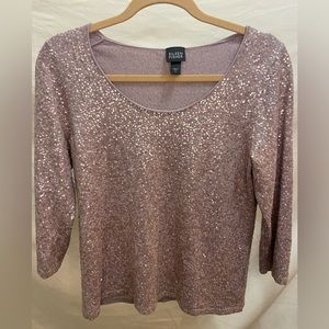 Sparkly Eileen Fisher top